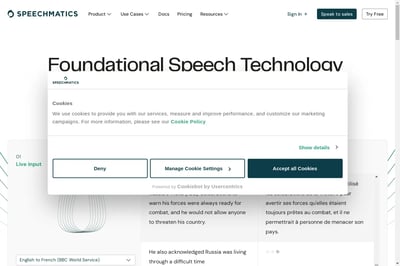 AI-Sprachtechnologie | Speech-to-Text-API | Speechmatics preview